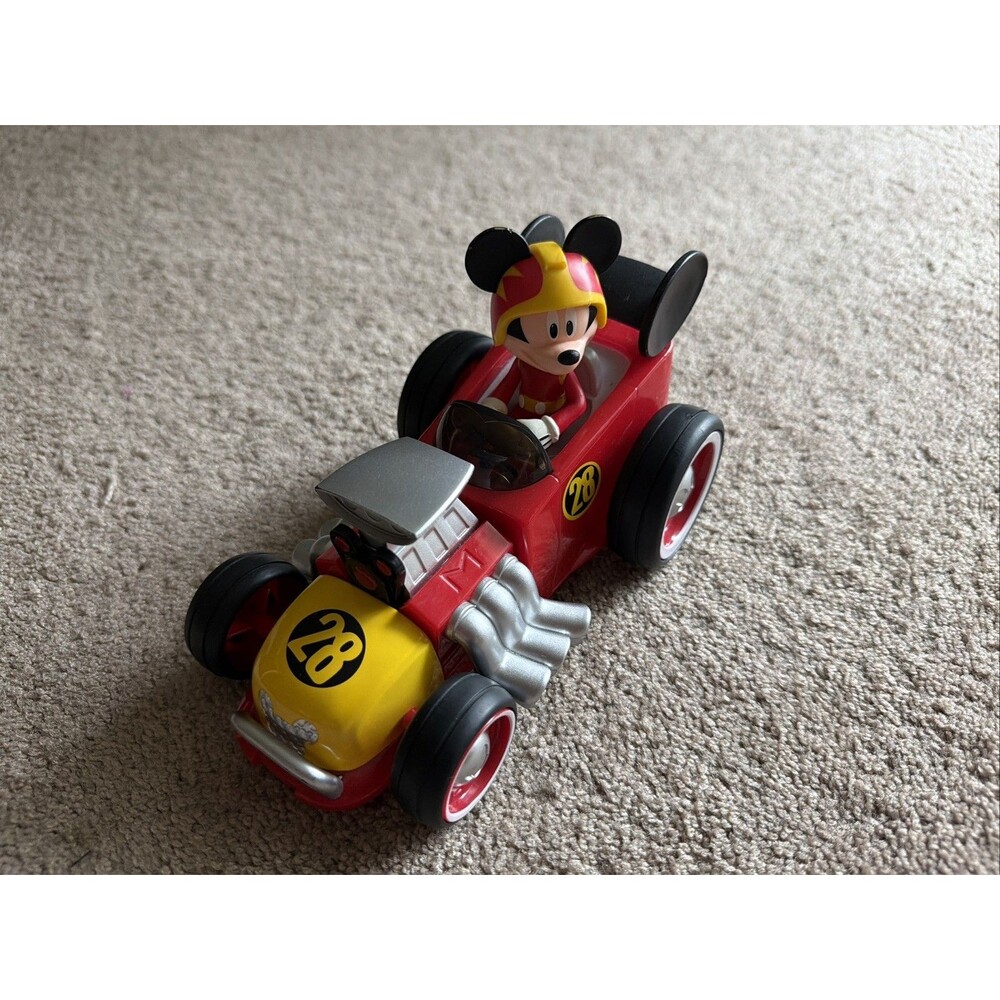 DISNEY Mickey Mouse and The Roadster Racer RC Remote Control Car - No Remote!